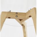 Table gigogne design Iggy bois Chêne Clair base