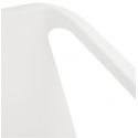 Fauteuil design Soledo poly Blanc interieur et exterieur