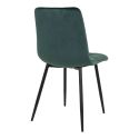 Chaise Middelfart microfibre Vert Foncé dos